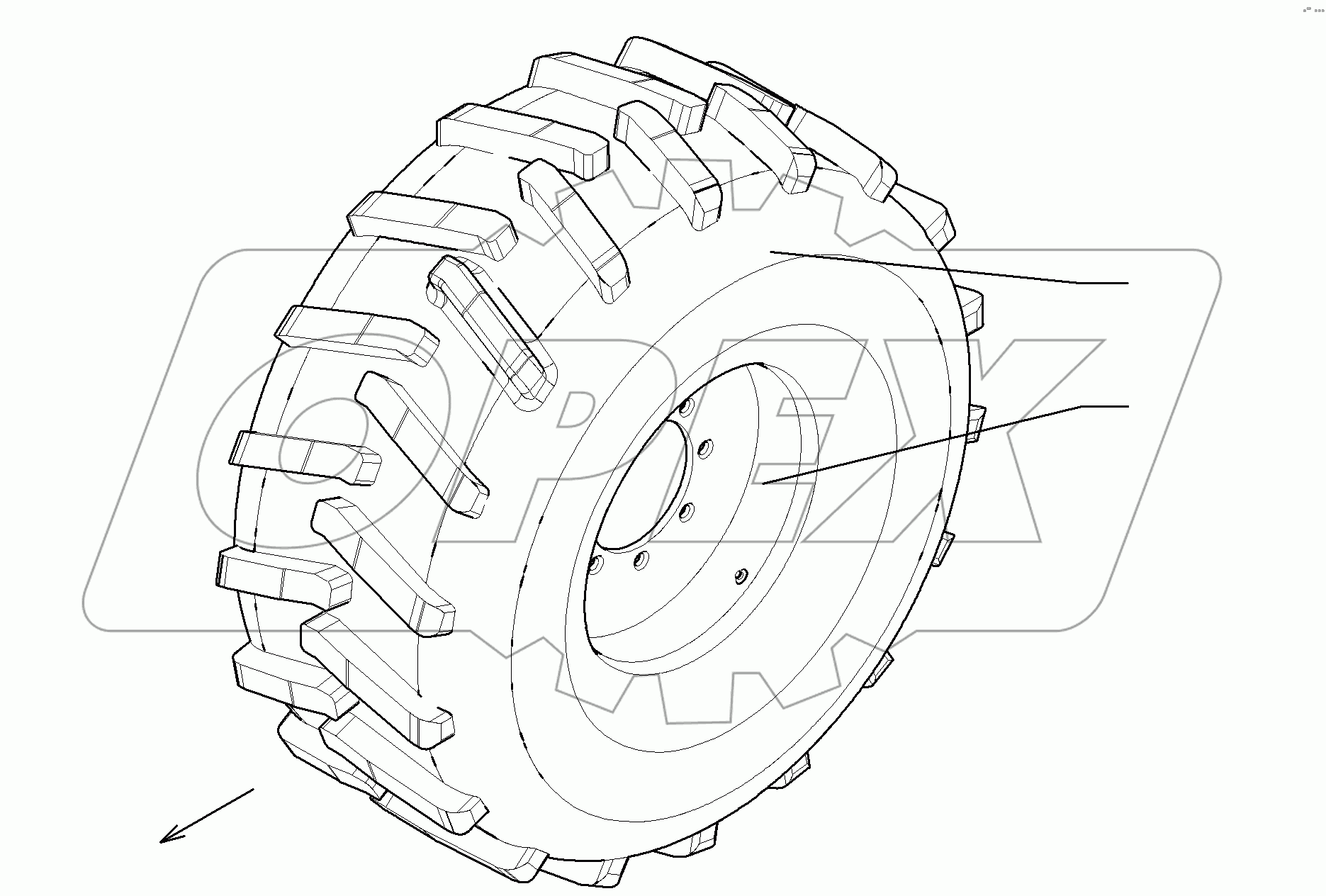 55010049 Wheel