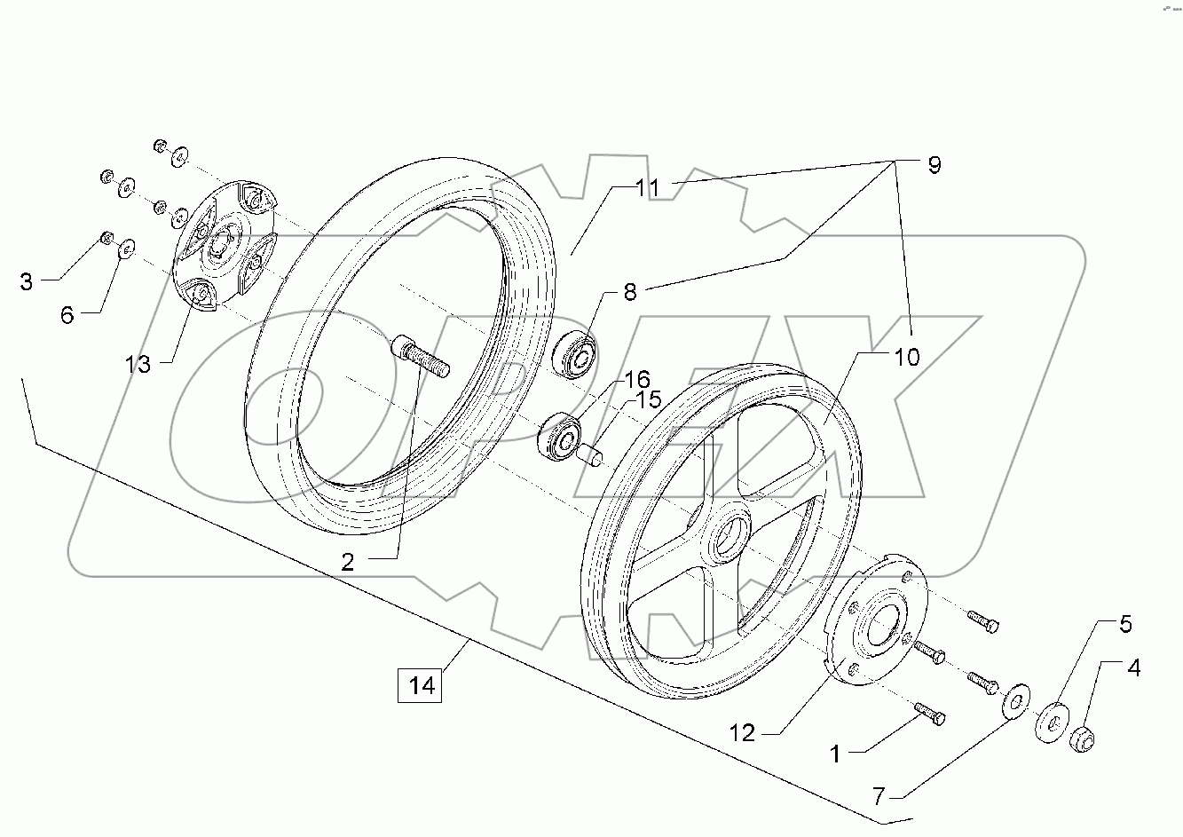 6826142 Pressure roller