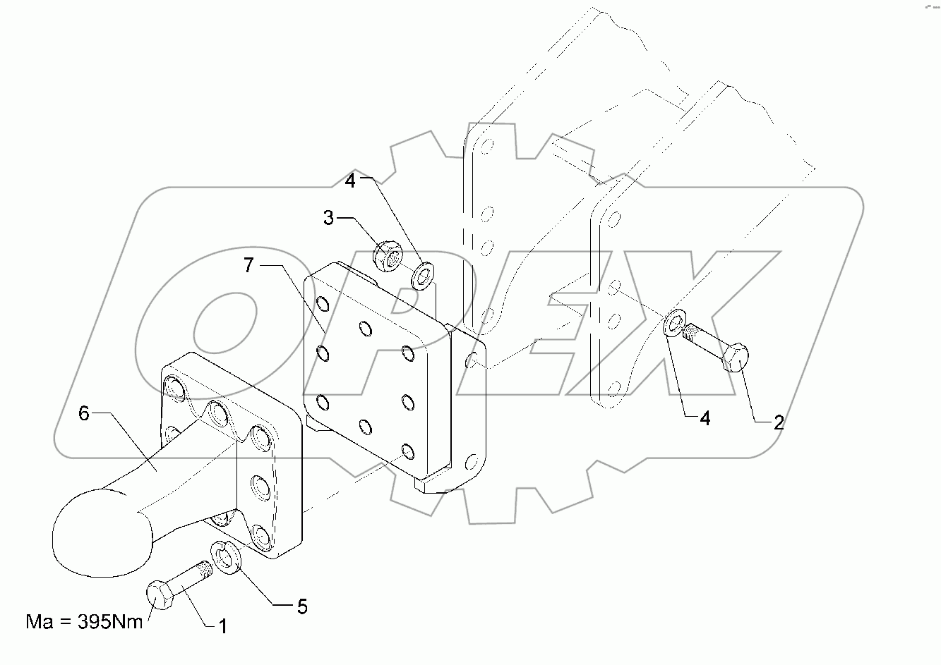 6408612 Ball-shaped coupling