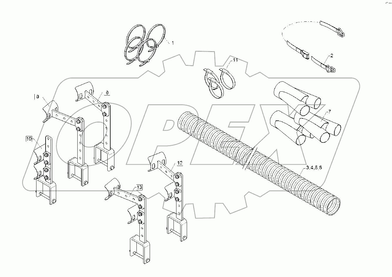 68210330 Supply hose