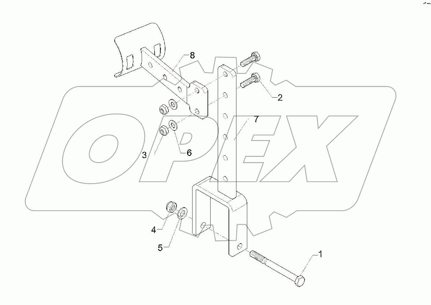 58210180 Hose carrier
