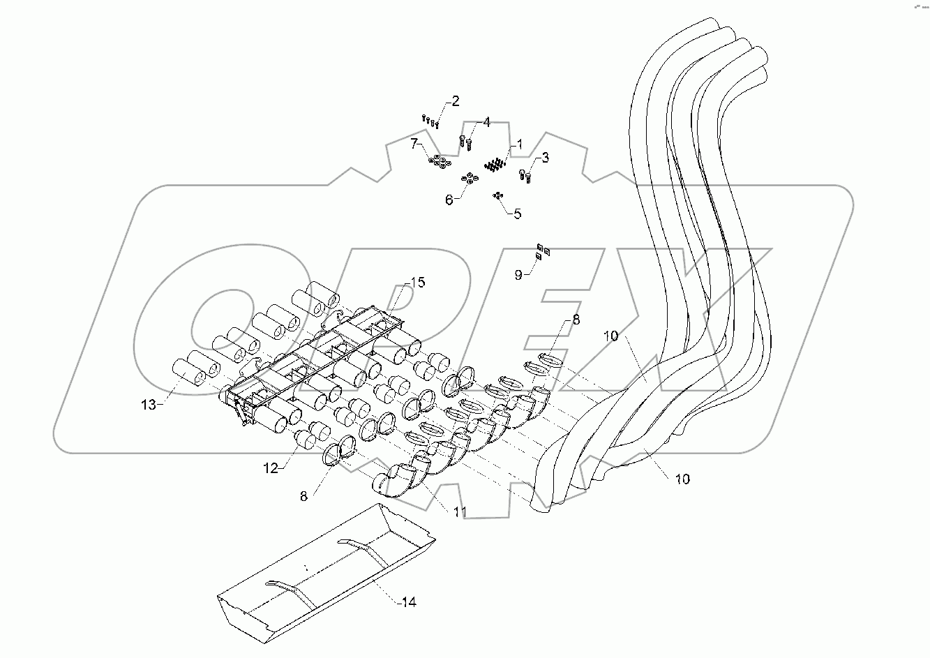 58210184 Dosage, lower part