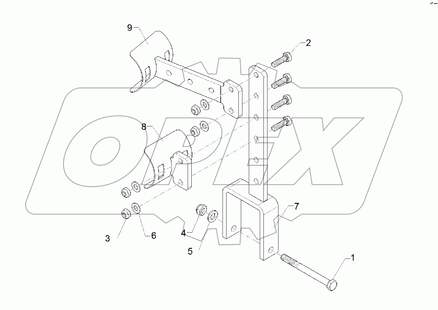 58210252 Hose carrier