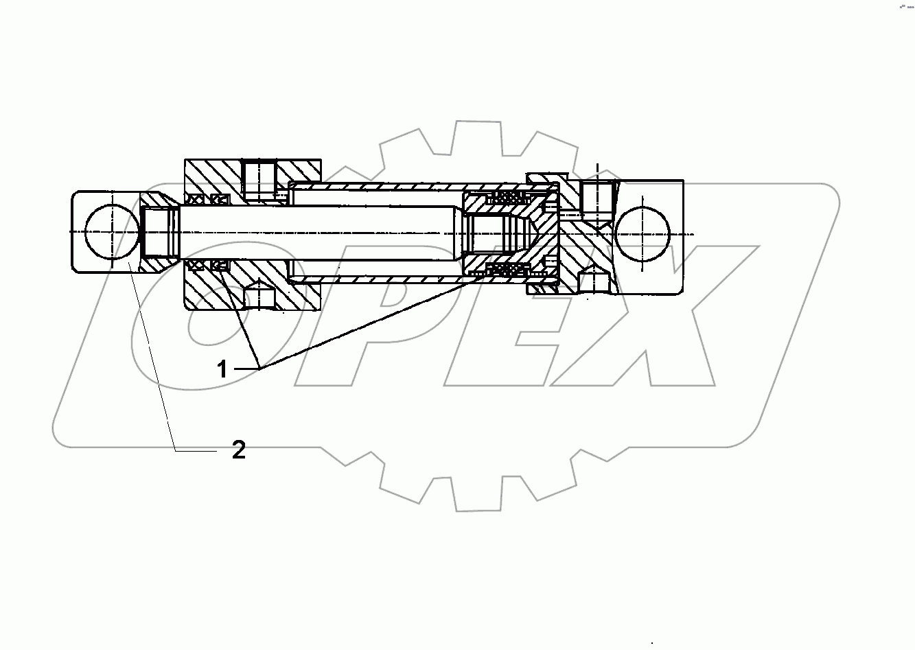 5752304 Hydraulic ram