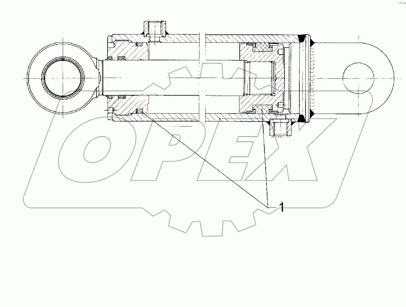 5752351 Hydraulic ram