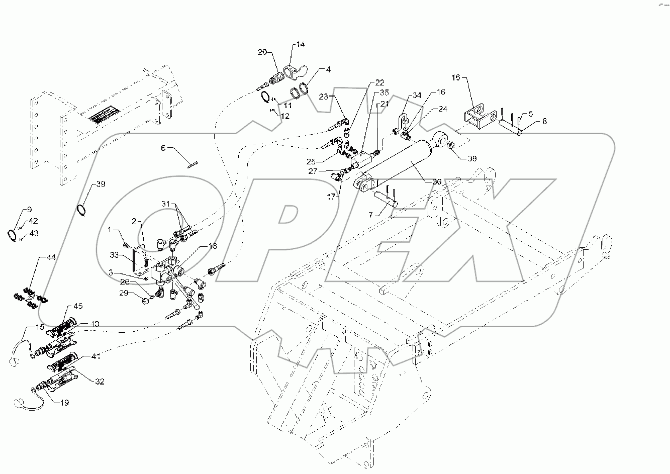 6758315 Hydraulic assembly