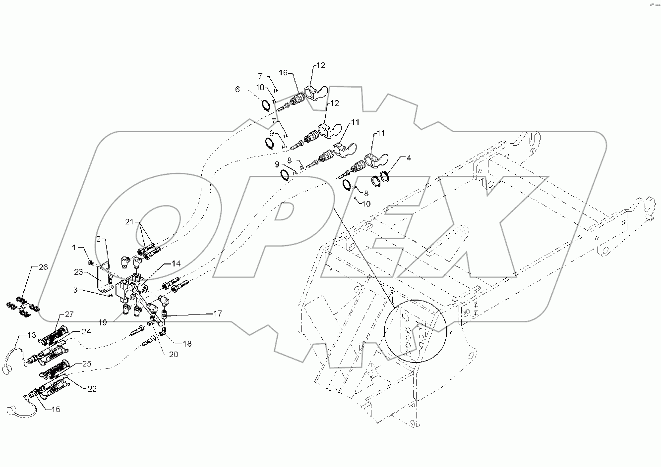 6758316 Hydraulic assembly