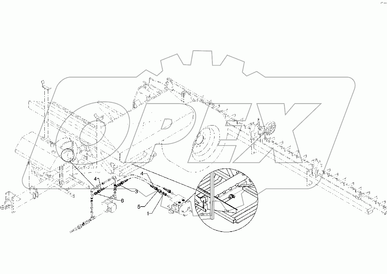 6758441 Supply hoses