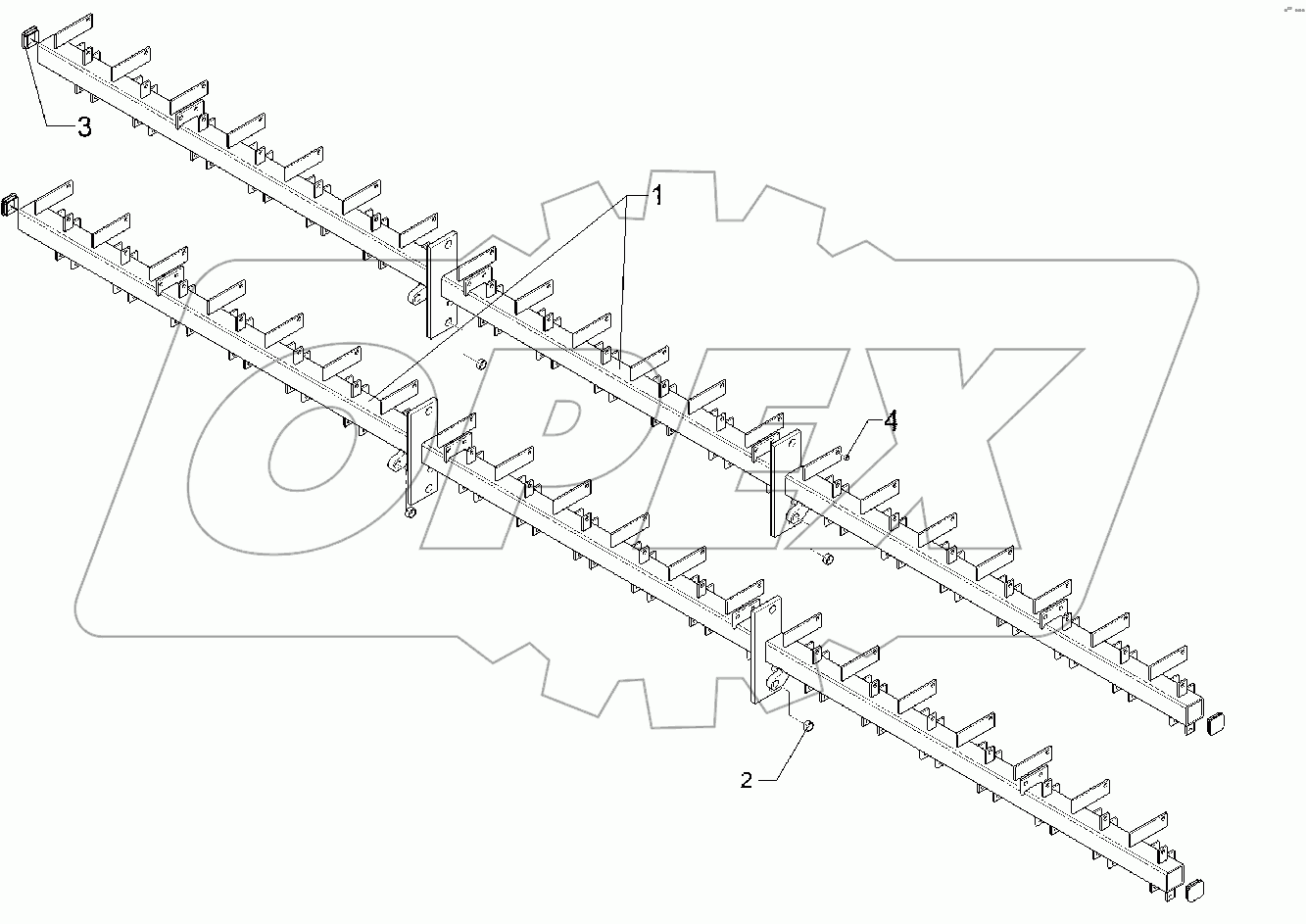 6828544 Coulter frame