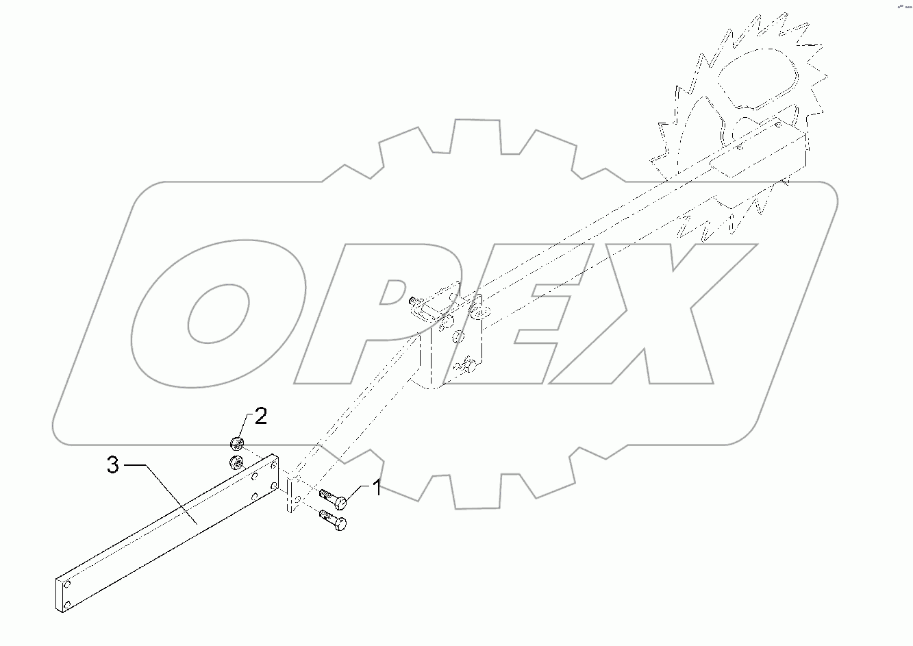 5822546 Extension pulse pick-up wheel