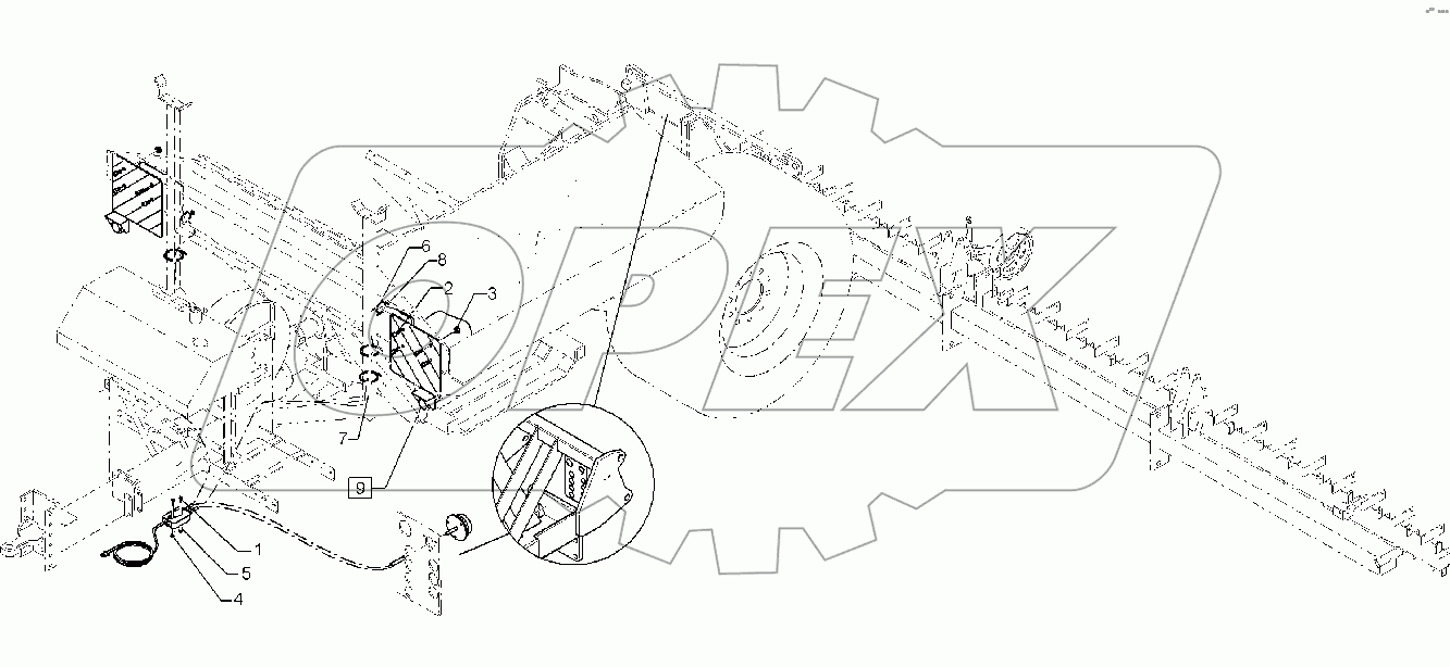 6702091 Lighting equipment, front
