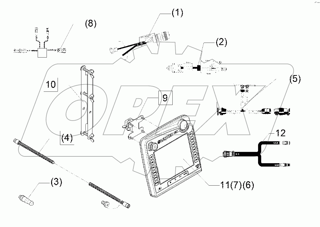 6736210 Operation terminal