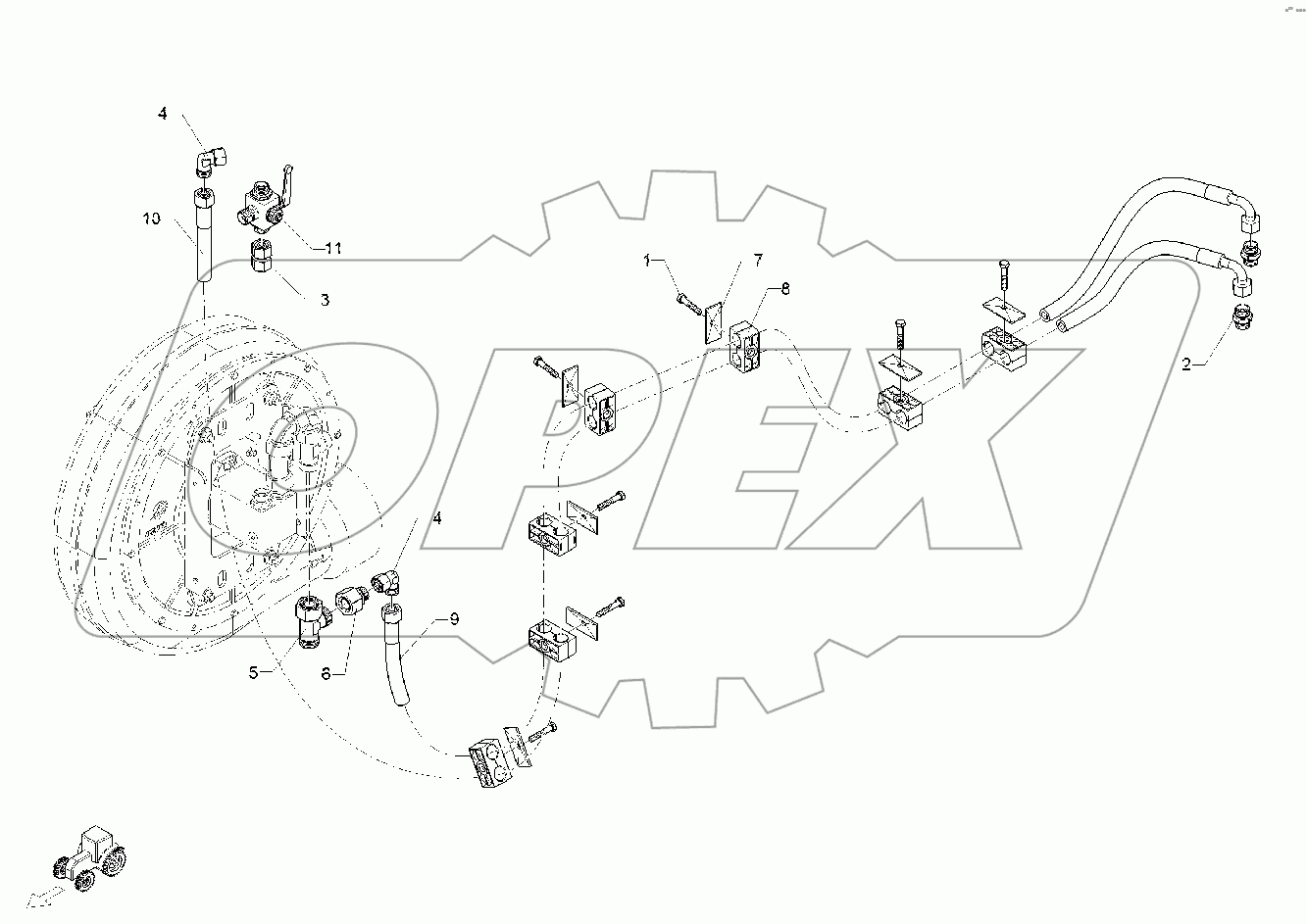 67511290 Hydraulic assembly