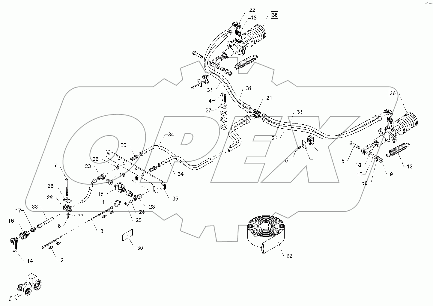 67511329 Braking system