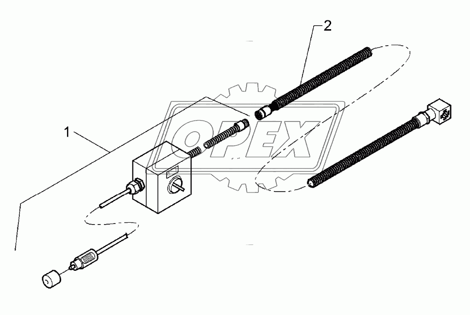 Electric assembly f.hy.harrow Solitair