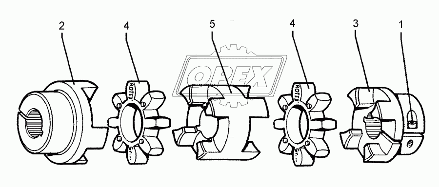 Coupling 8x32x38