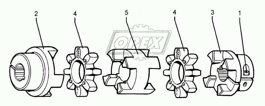 Coupling 1.3/4-6T