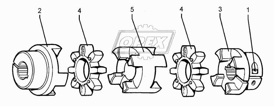 Coupling 1.3/4-20Z