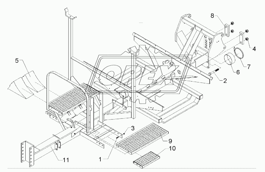 Basic frame Solitair 12