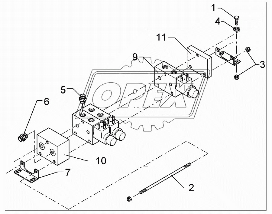 Control valve Solitair 3V-0M-0T