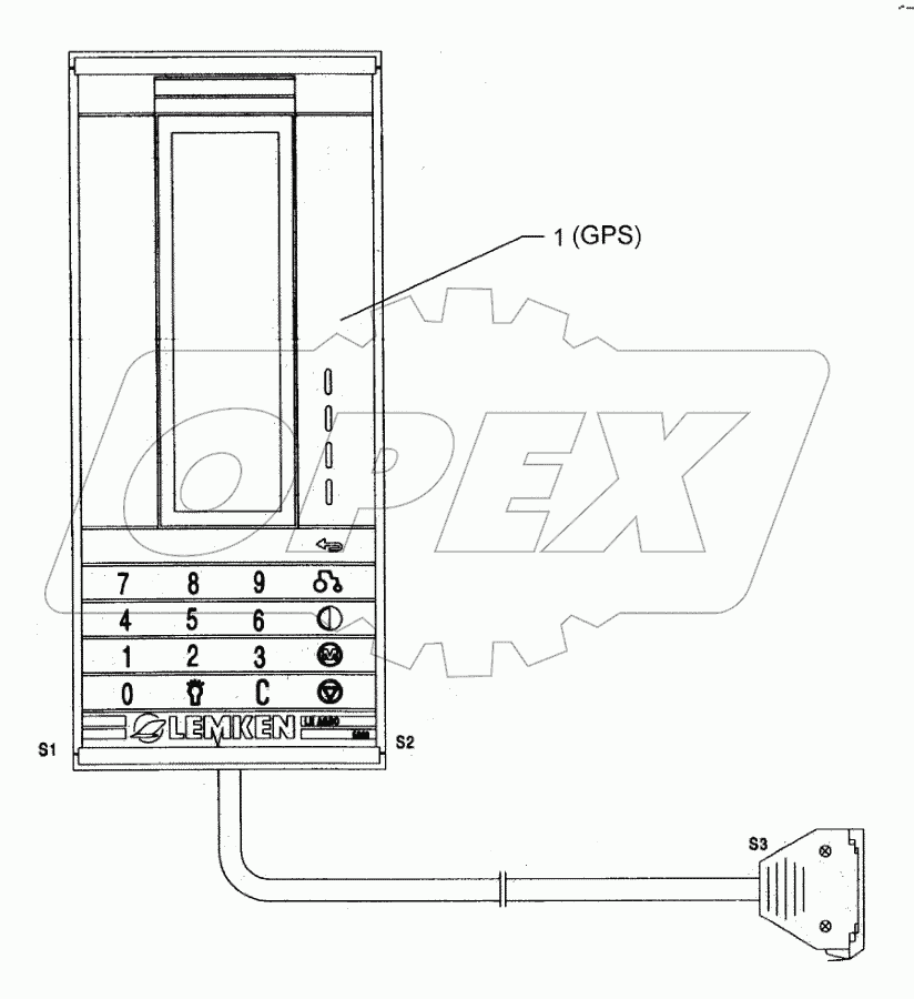 On board computer	LH5000-GPS