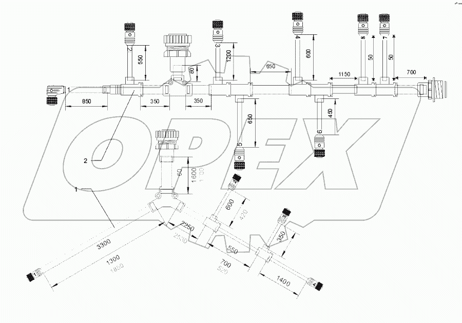 Cable form Solitair 12