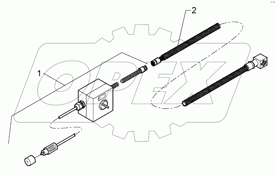 Electric assembly f.hy.harrow Solitair