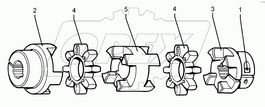 Coupling 1.3/4-6T