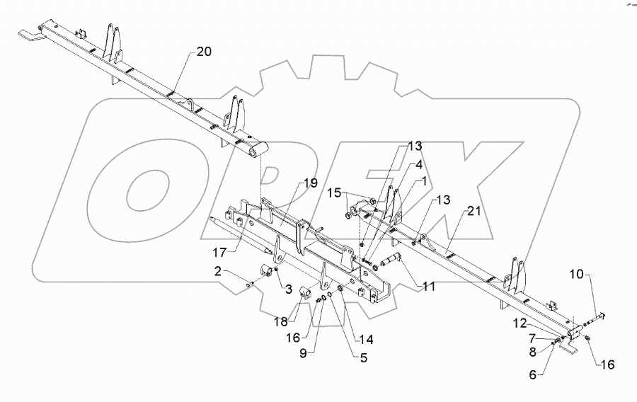 Folding frame Solitair 12/900-K-125