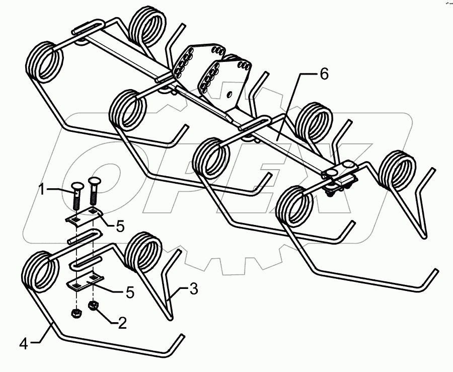 Levelling harrow S-1,00