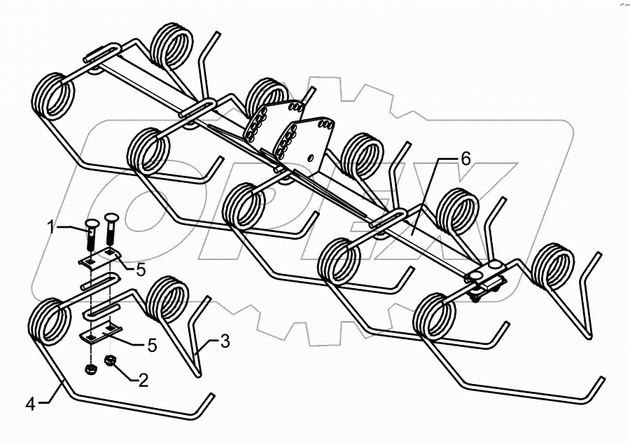 Levelling harrow S-1,25