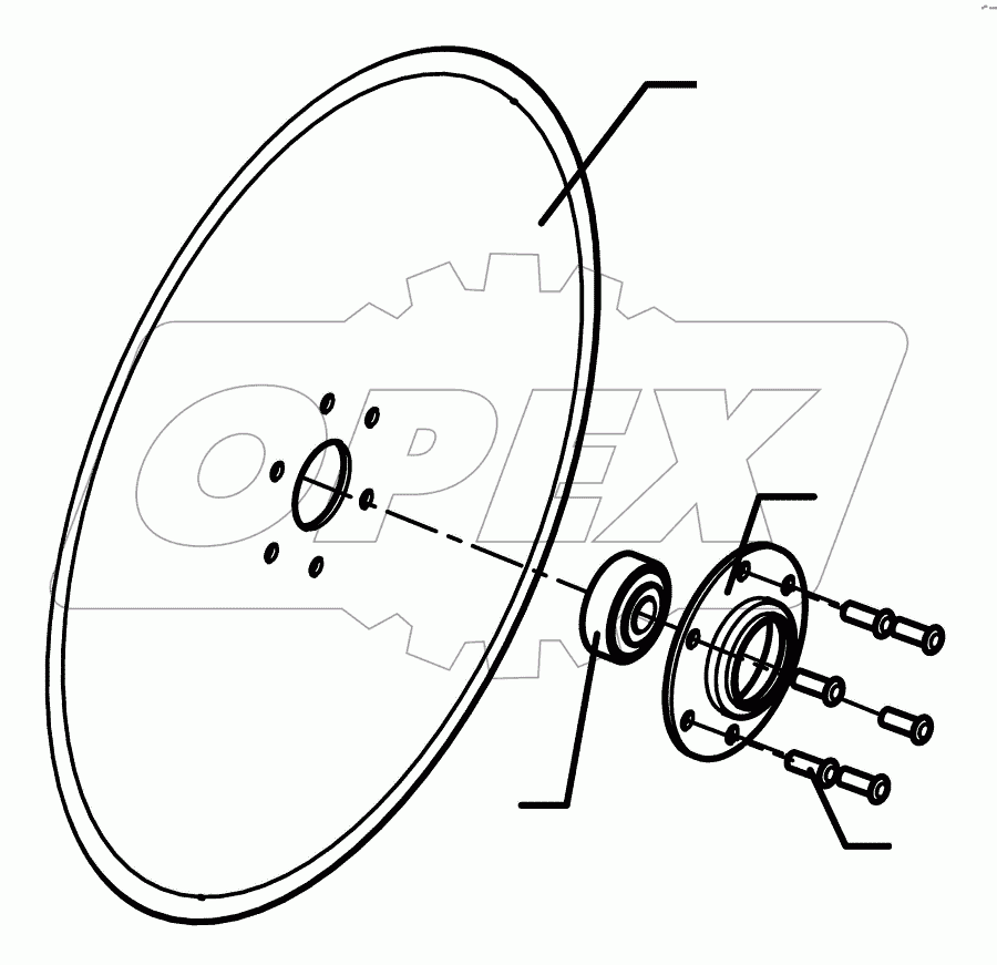 Disc D350/70/34x3 AA