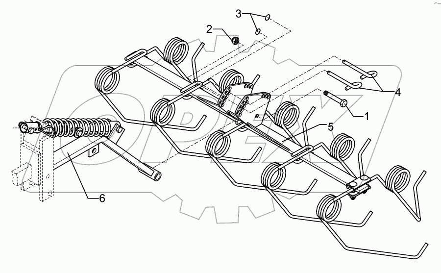 Levelling harrow S-1,25