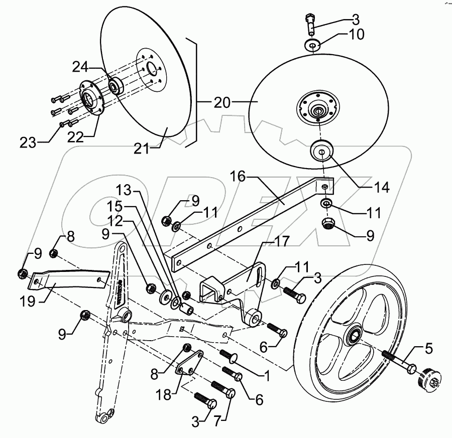 Pre-emergency marker DS-Ausfuhrung