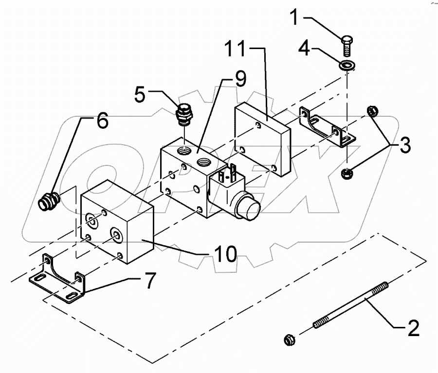 Control valve Solitair 1V-0M-0T