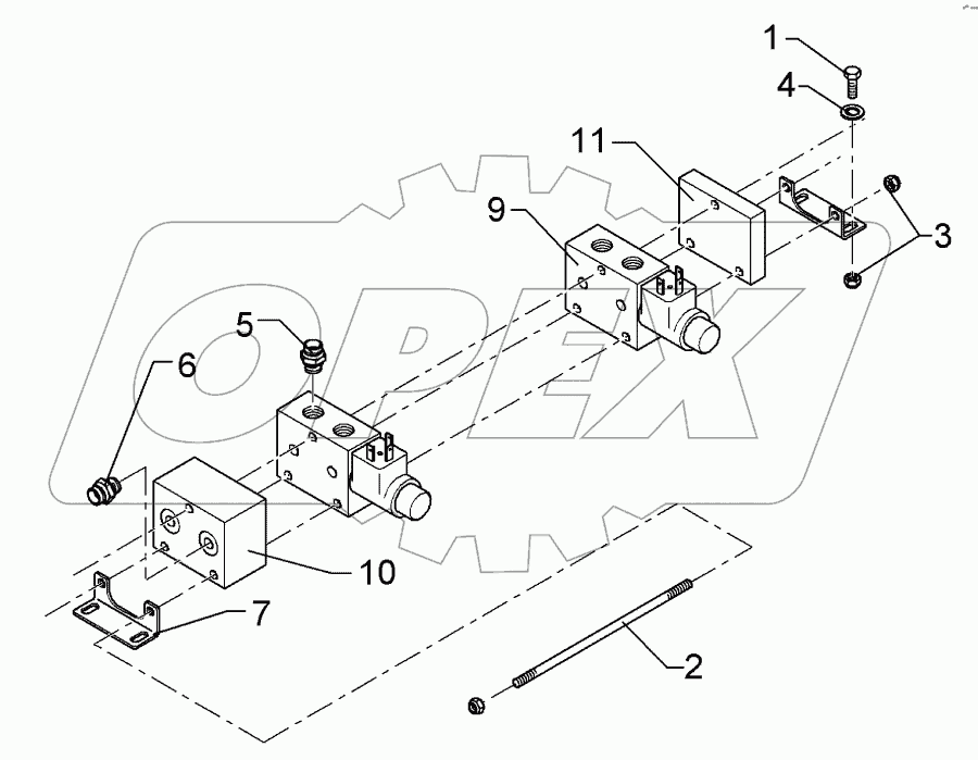 Control valve Solitair 2V-0M-0T