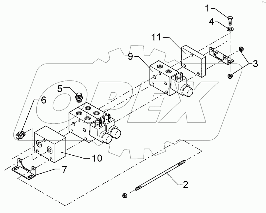 Control valve Solitair 3V-0M-0T