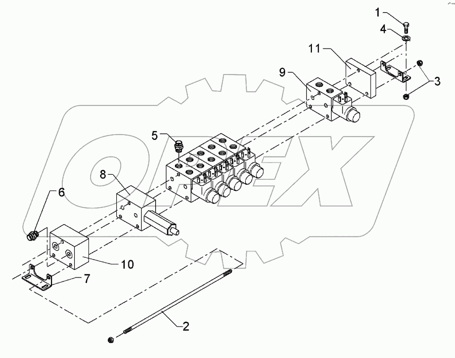 Control valve Solitair 0V-1M-6T