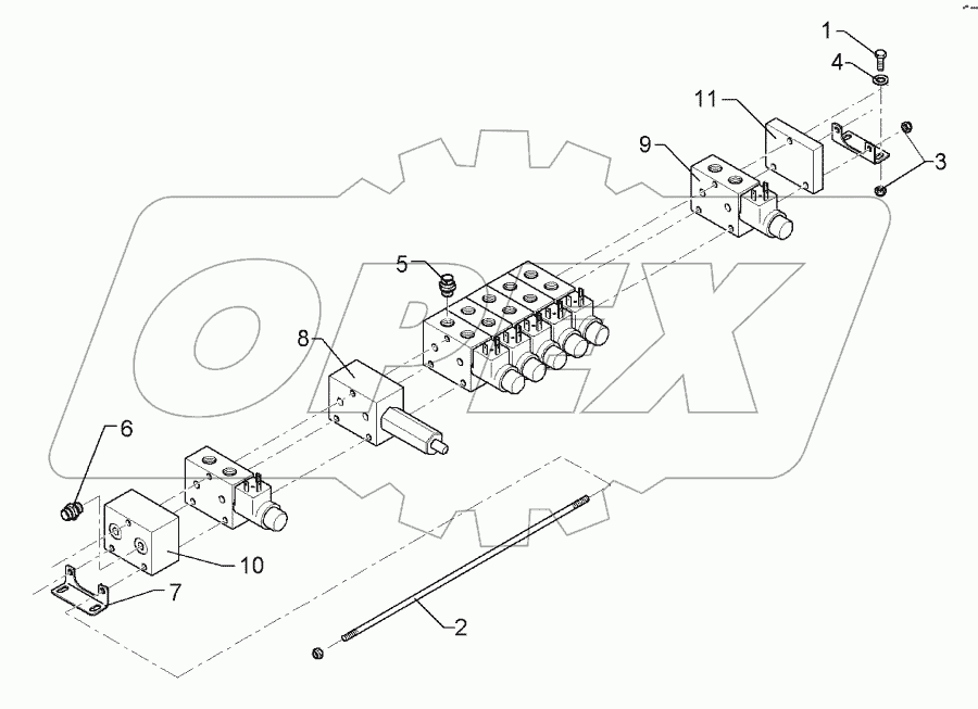 Control valve Solitair 1V-1M-6T