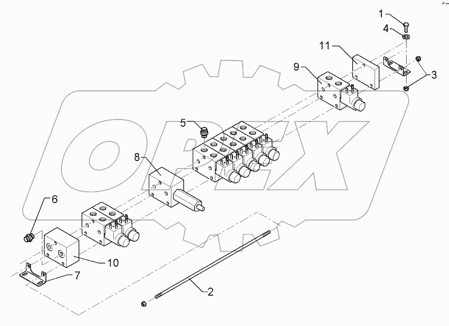 Control valve Solitair 2V-1M-6T