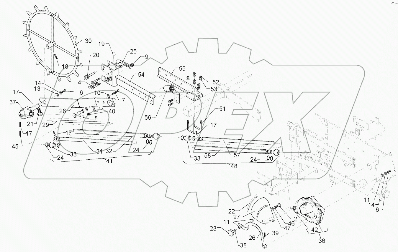 68110001 Spike wheel drive
