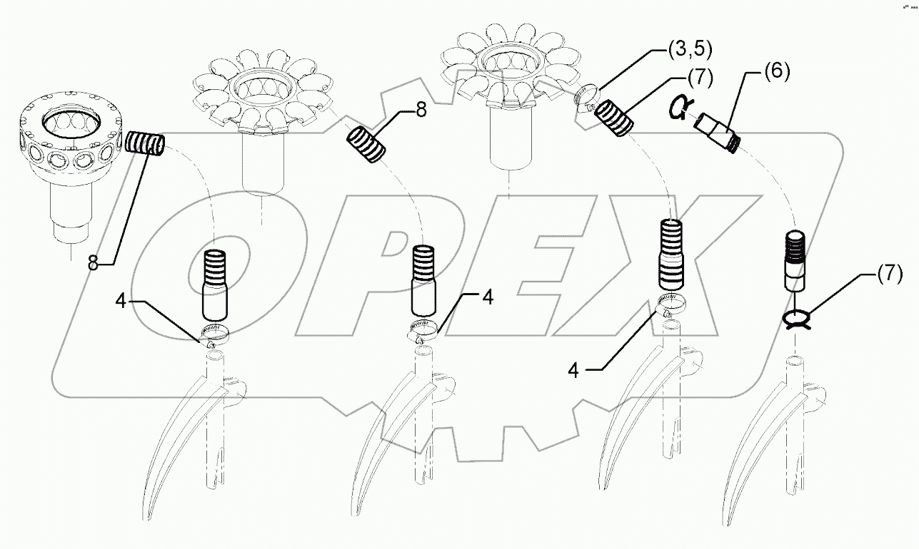 582 5229 Flexible hose