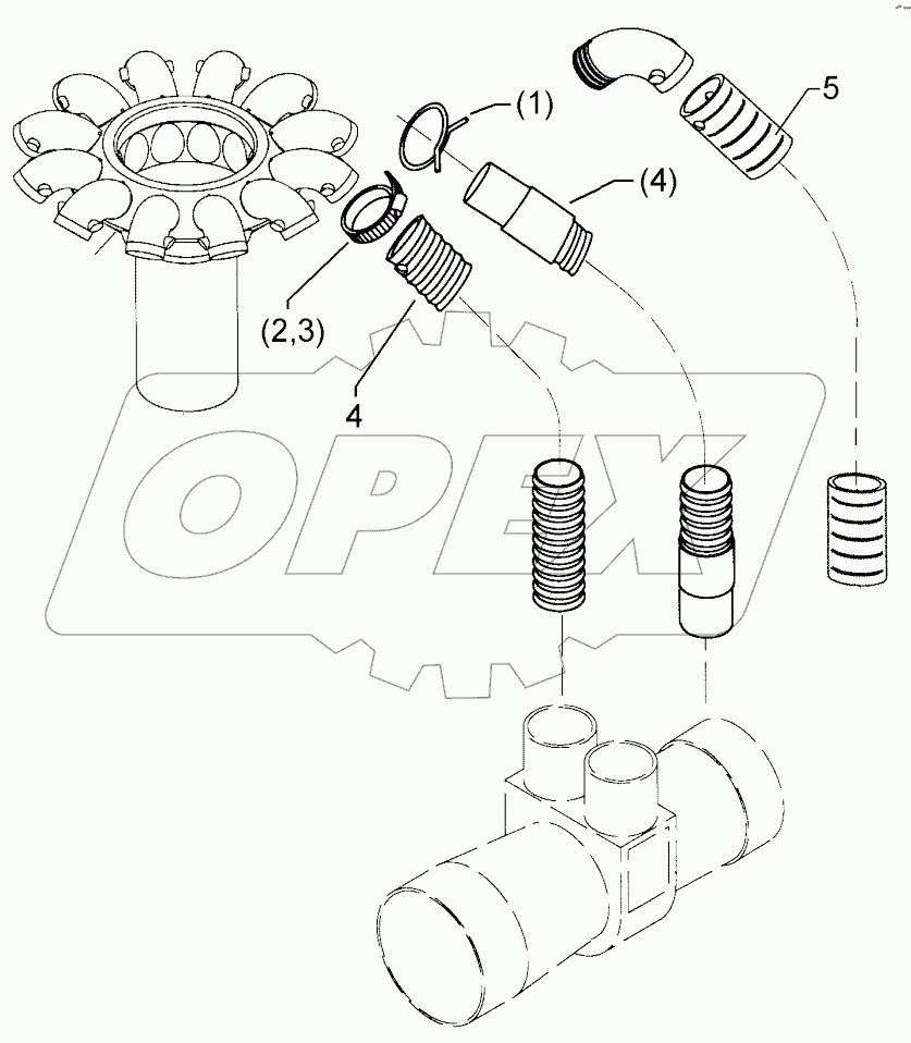 582 5231 Flexible hose