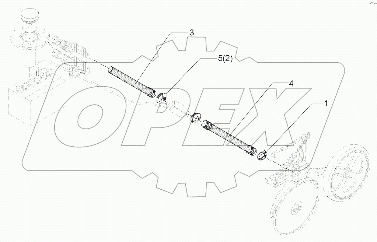 582 5236 Flexible hose