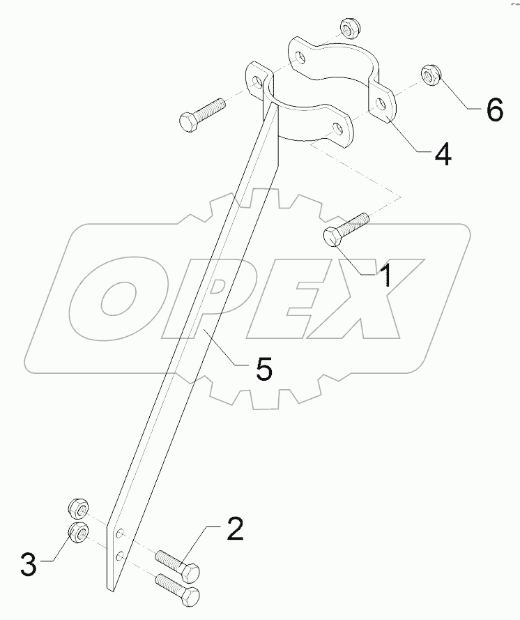 682 2506 Holder for distributor