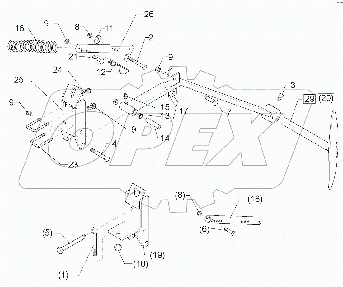 682 2615 Pre-emergency marker