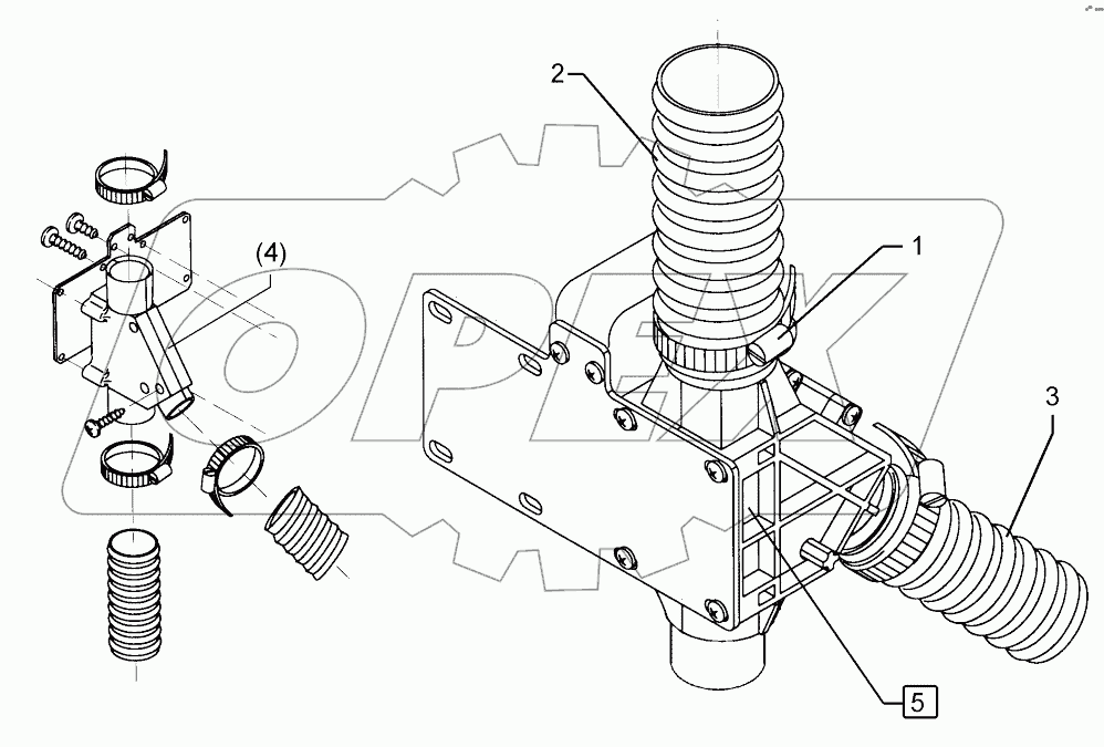 682 5054 Tramline mechanism