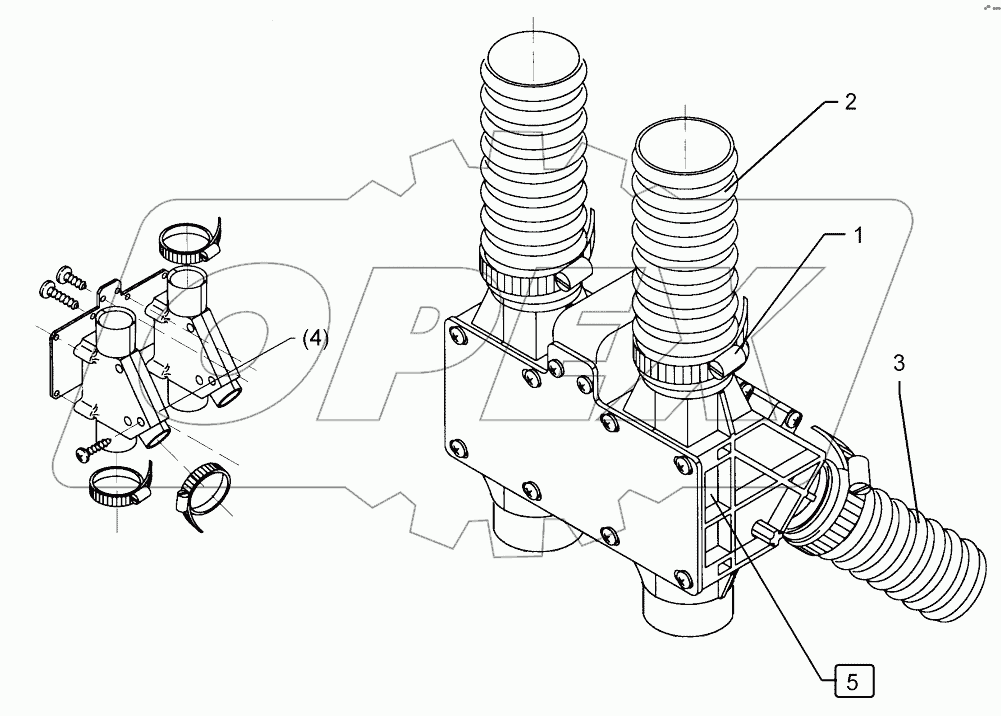 682 5055 Tramline mechanism