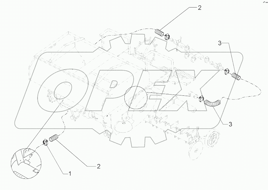 682 5168 Recirculation-connection
