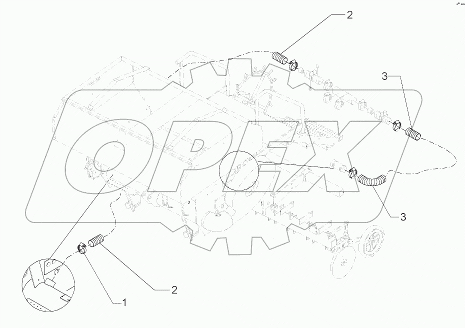 68210037 Recirculation connecting hose